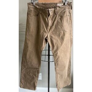 Men’s 1856 Stretch Twill 5-Pocket Pants Sz. 36X30 EUC Brown